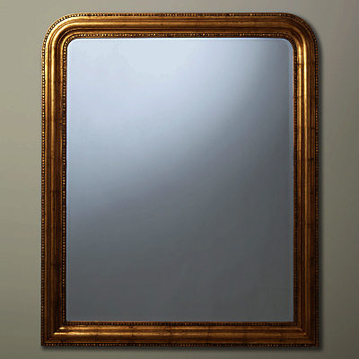 Brissi Hampshire Mirror, H120 x W100cm Gold